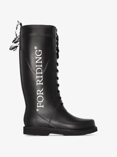 off white for riding wellington boots