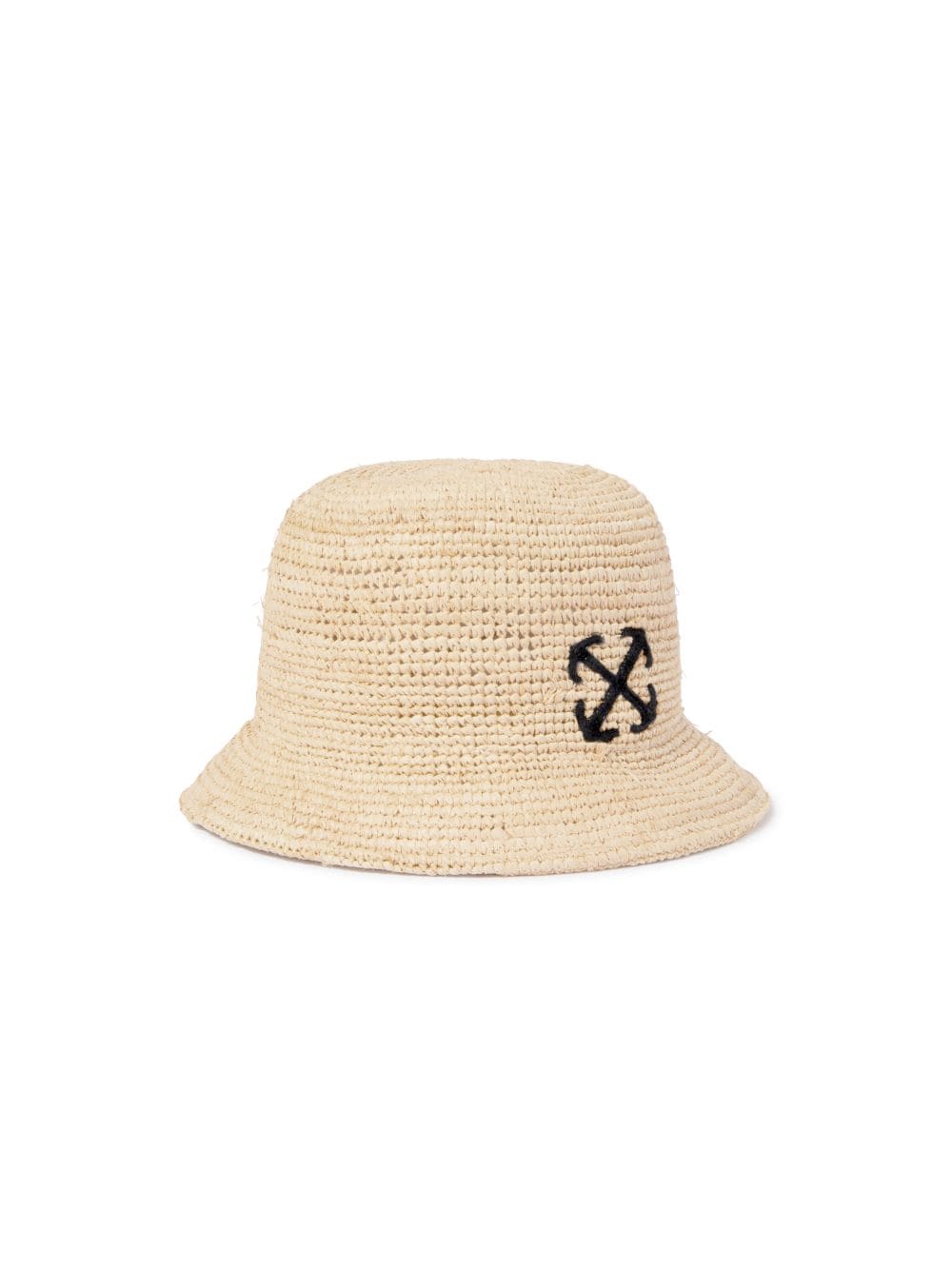 RAFFIA BUCKET HAT in neutrals | Off-White™ Official US