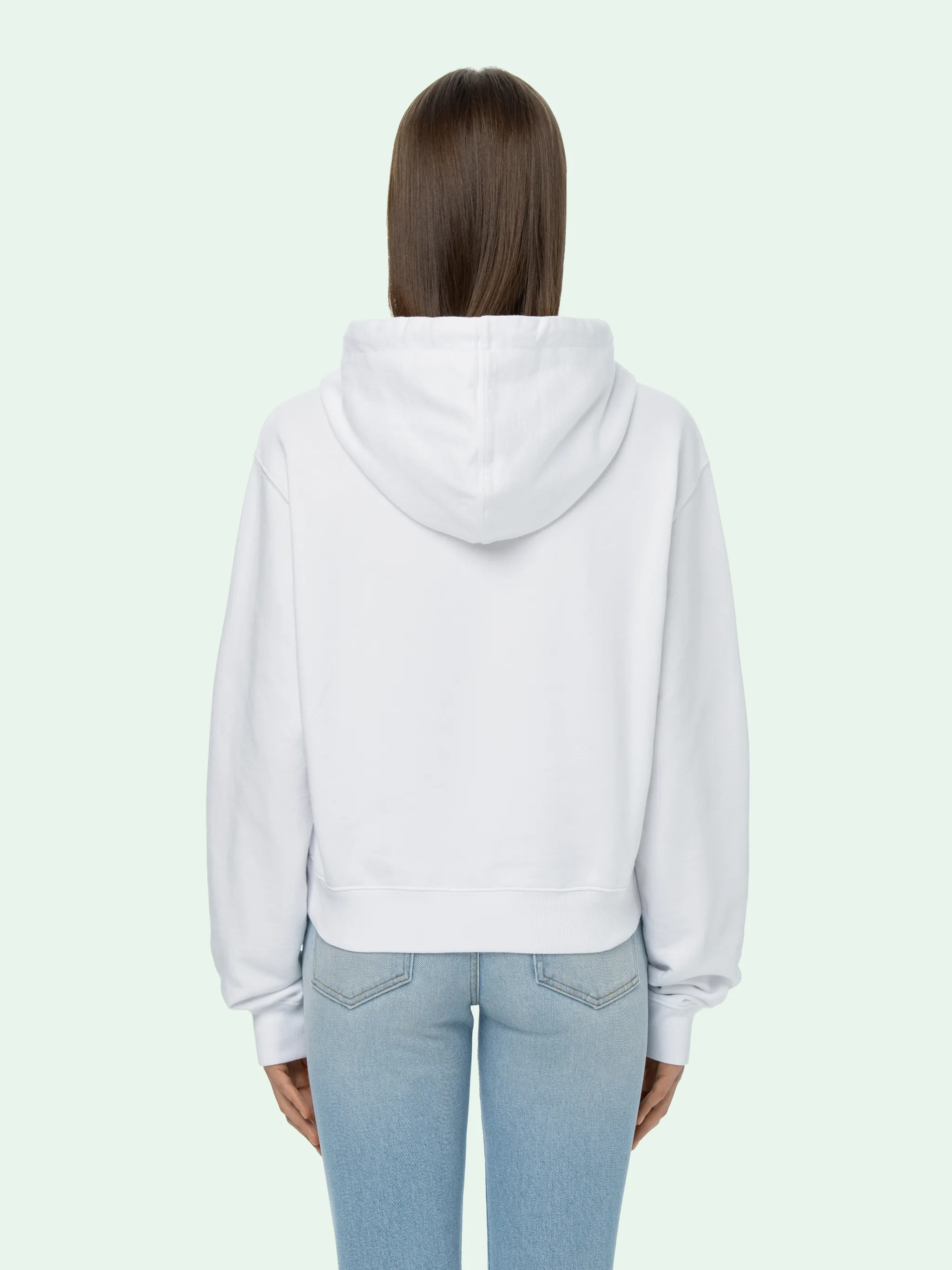 off white rainbow hoodie