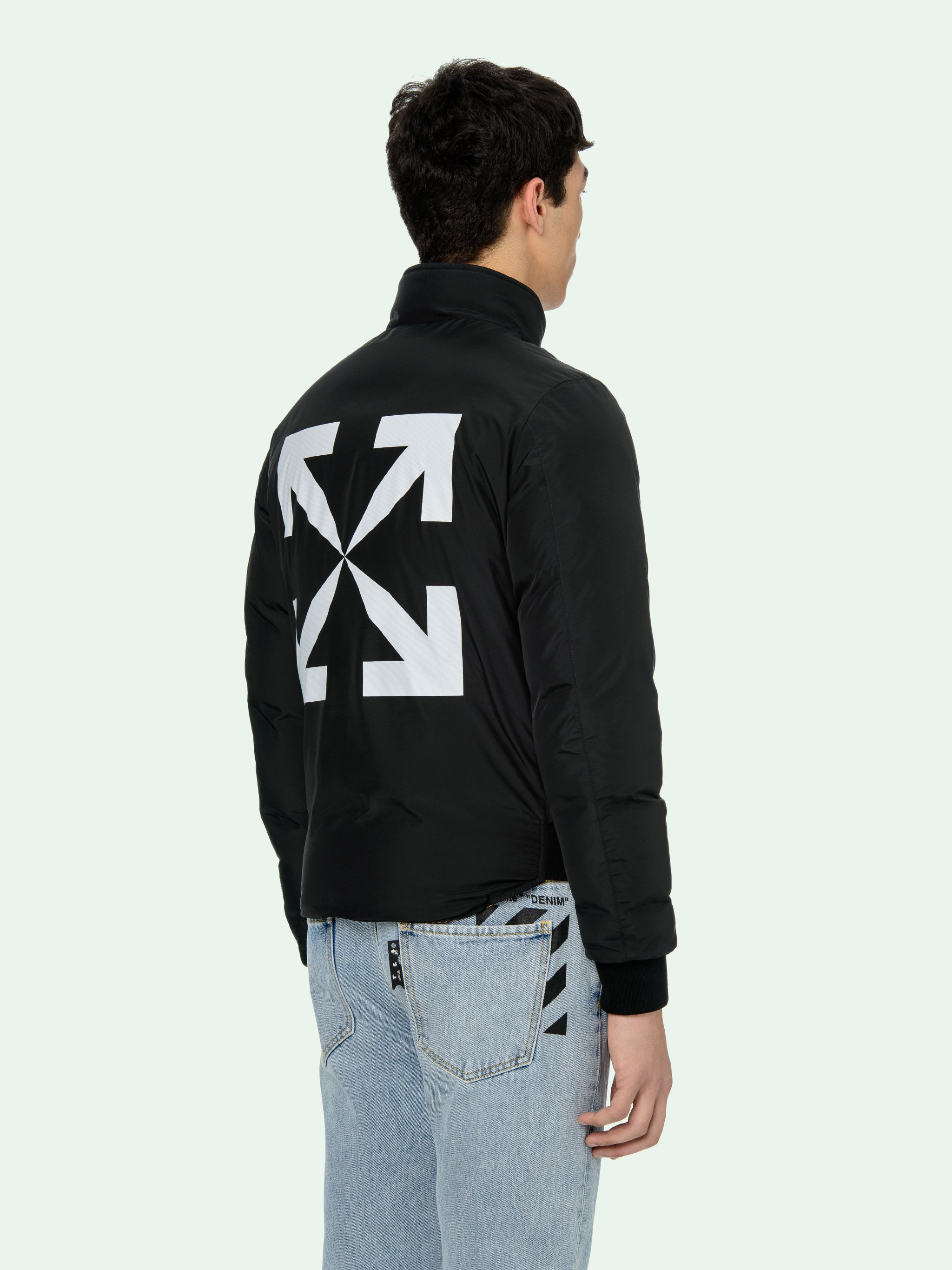 off white reversible puffer jacket