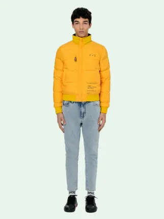 Off white yellow on sale jacket