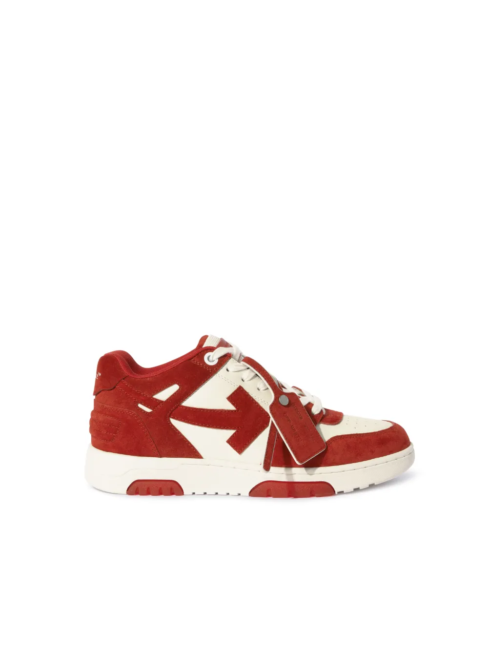 ROT/WEIßE OUT OF OFFICE WILDLEDER-SNEAKER