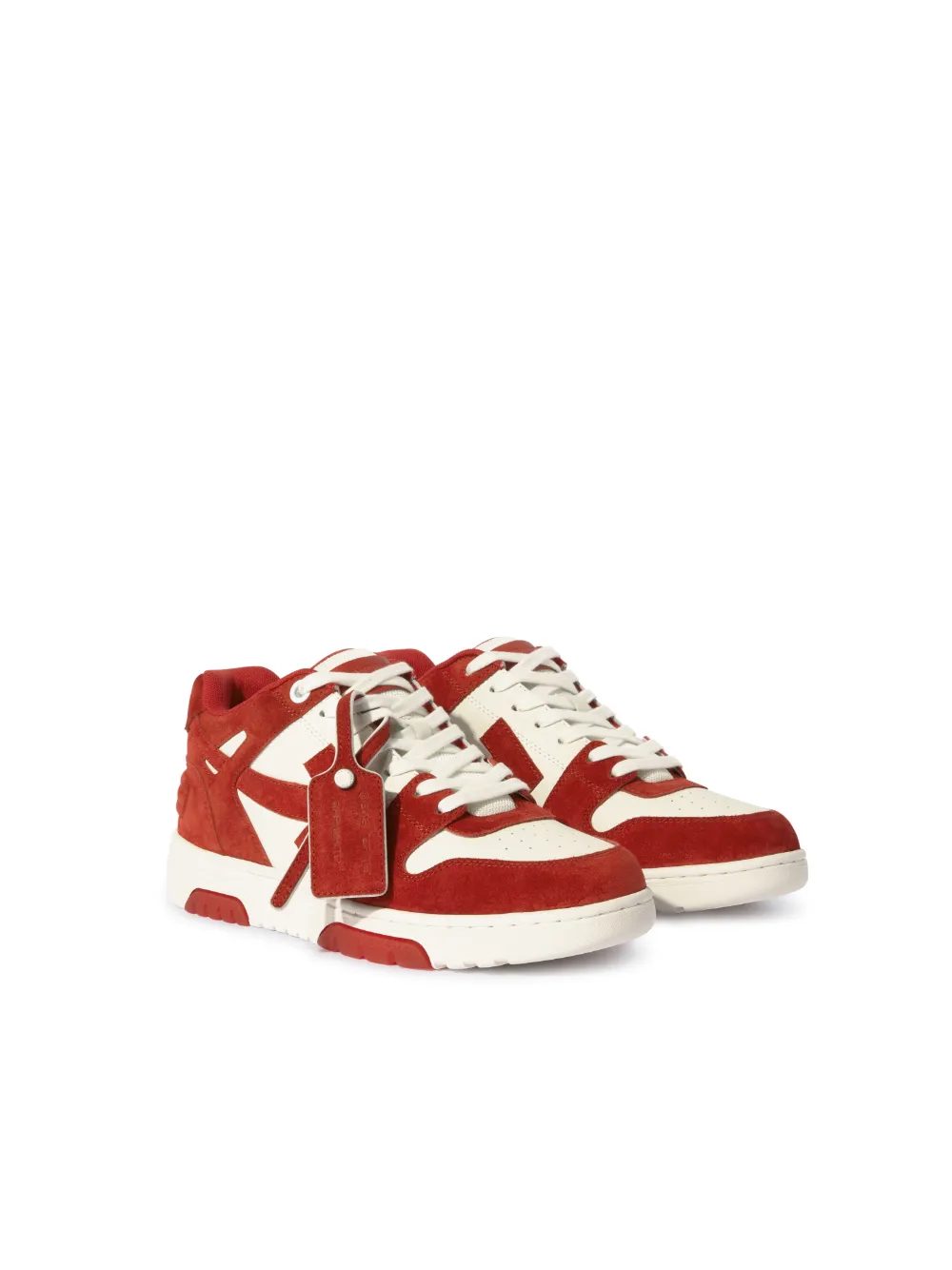 ROT/WEIßE OUT OF OFFICE WILDLEDER-SNEAKER
