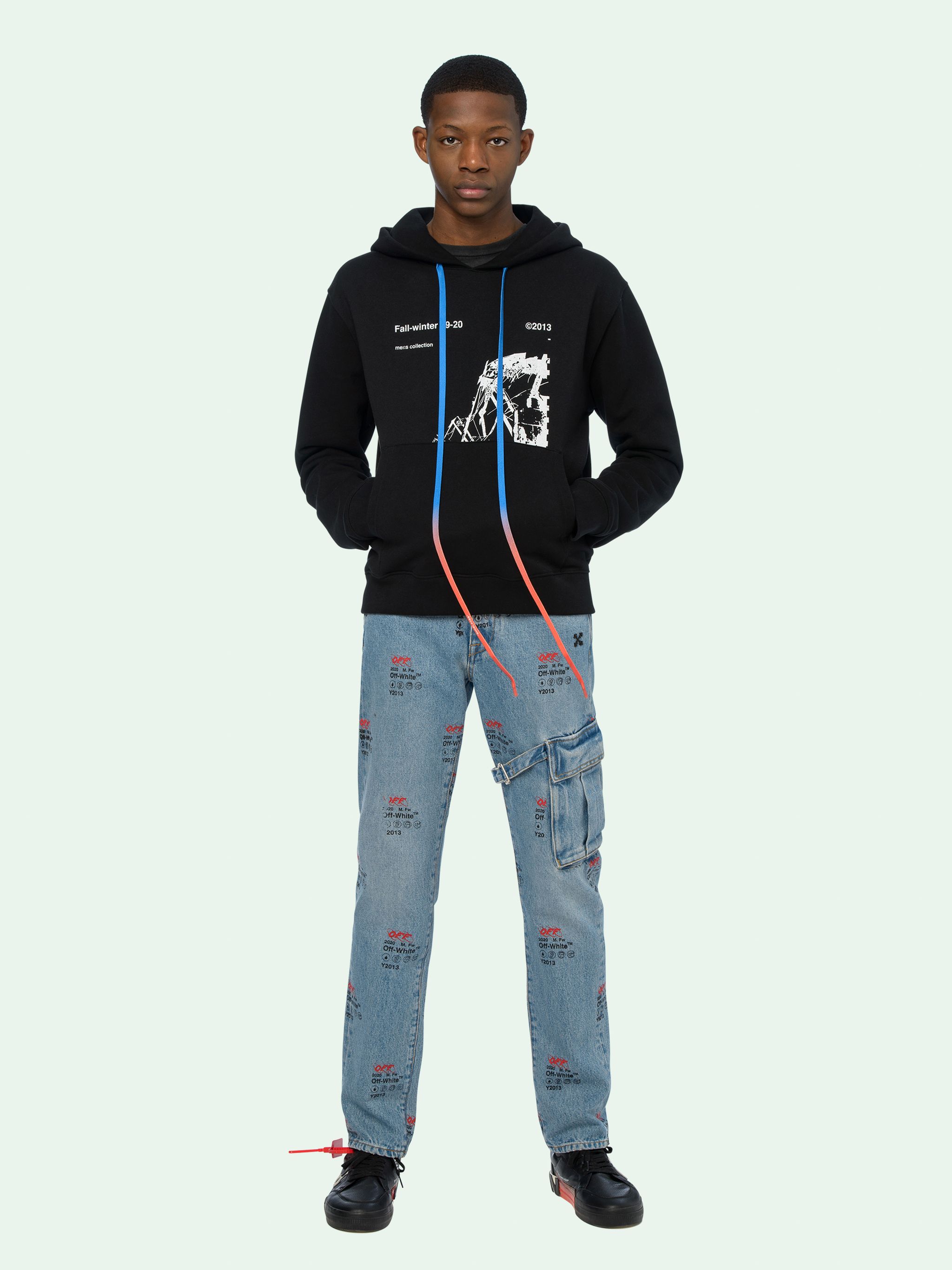 off white 19fw hoodie