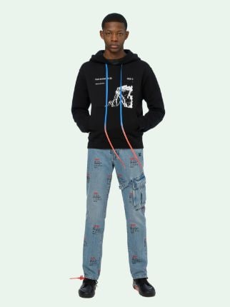 Off white 2024 hoodie fit