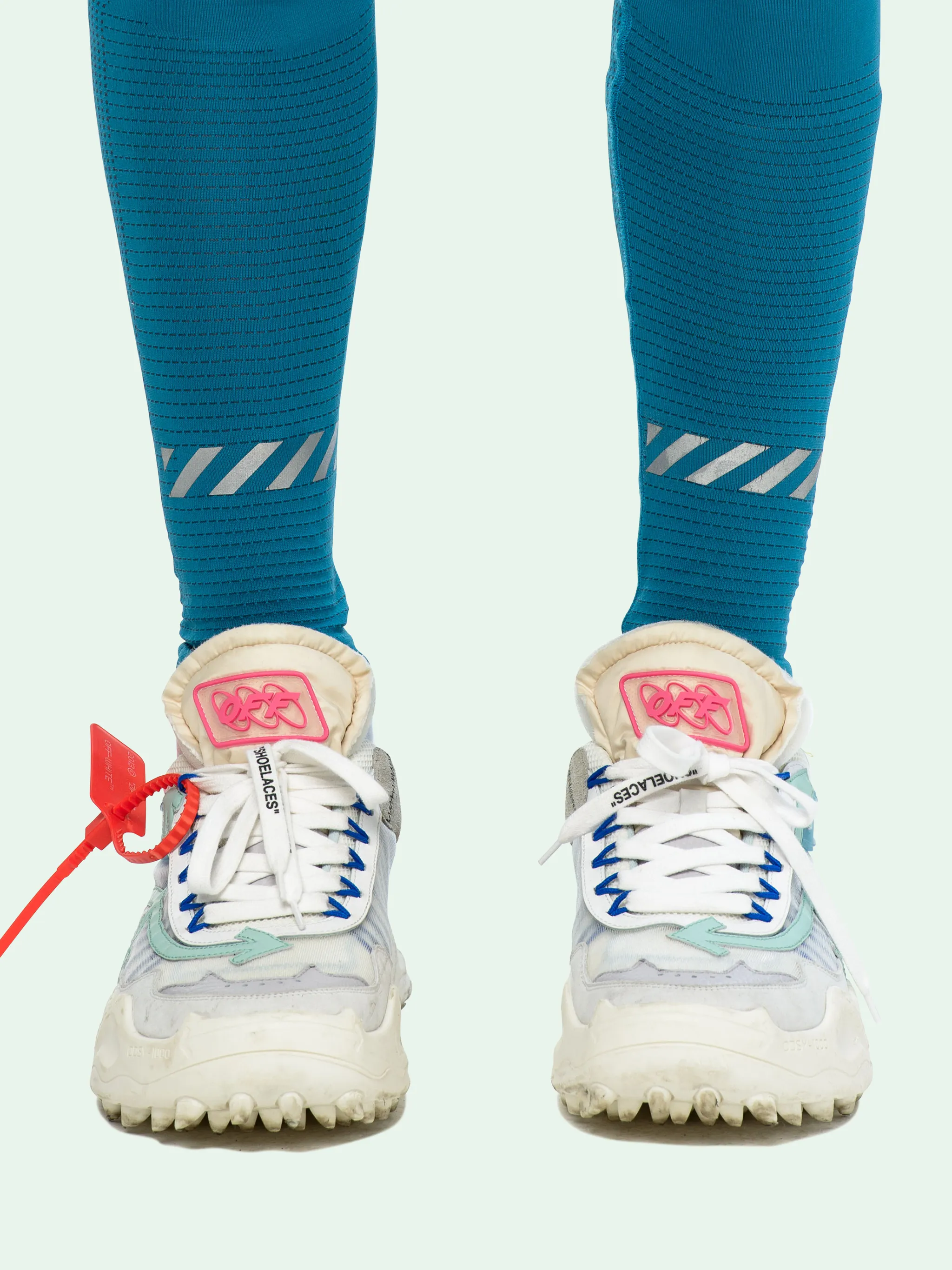 off white running tights