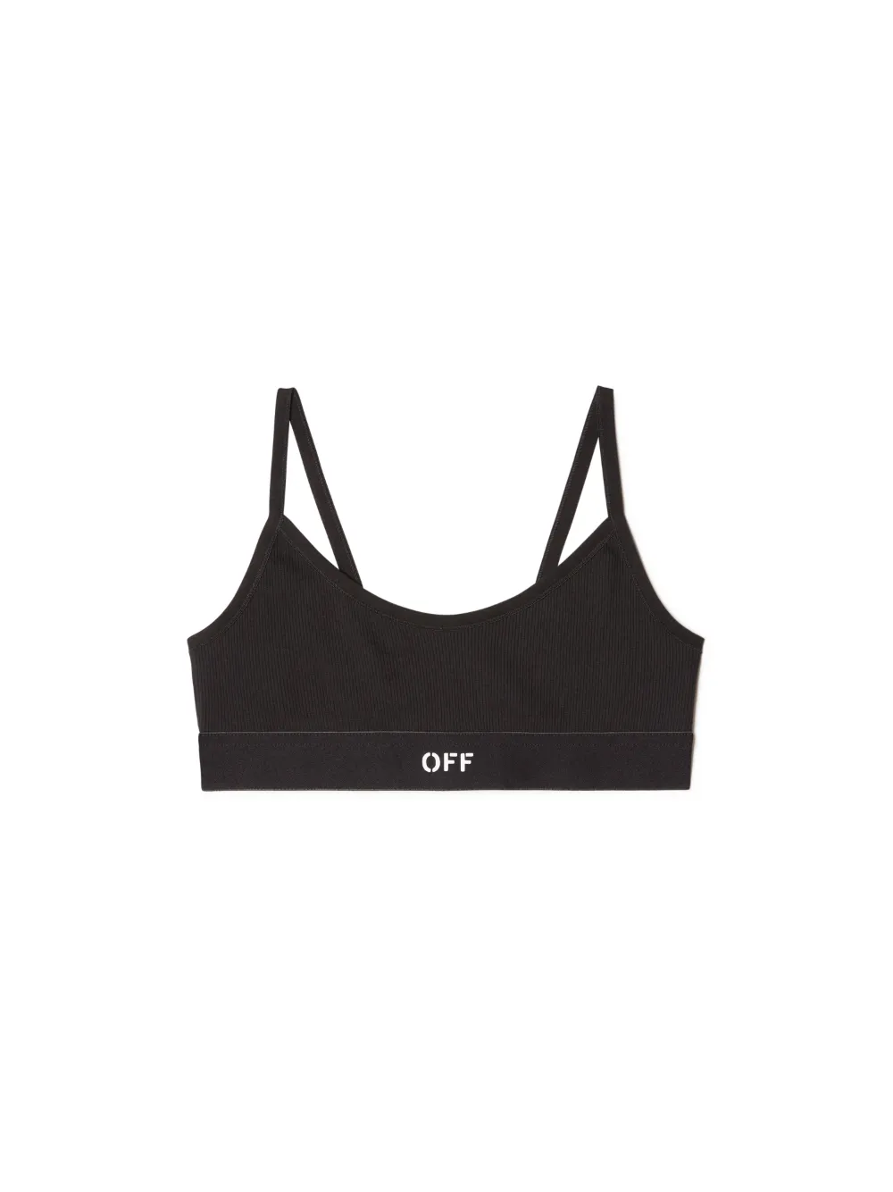 SCHWARZ/WEISS OFF RIPPSTRICK BRALETTE