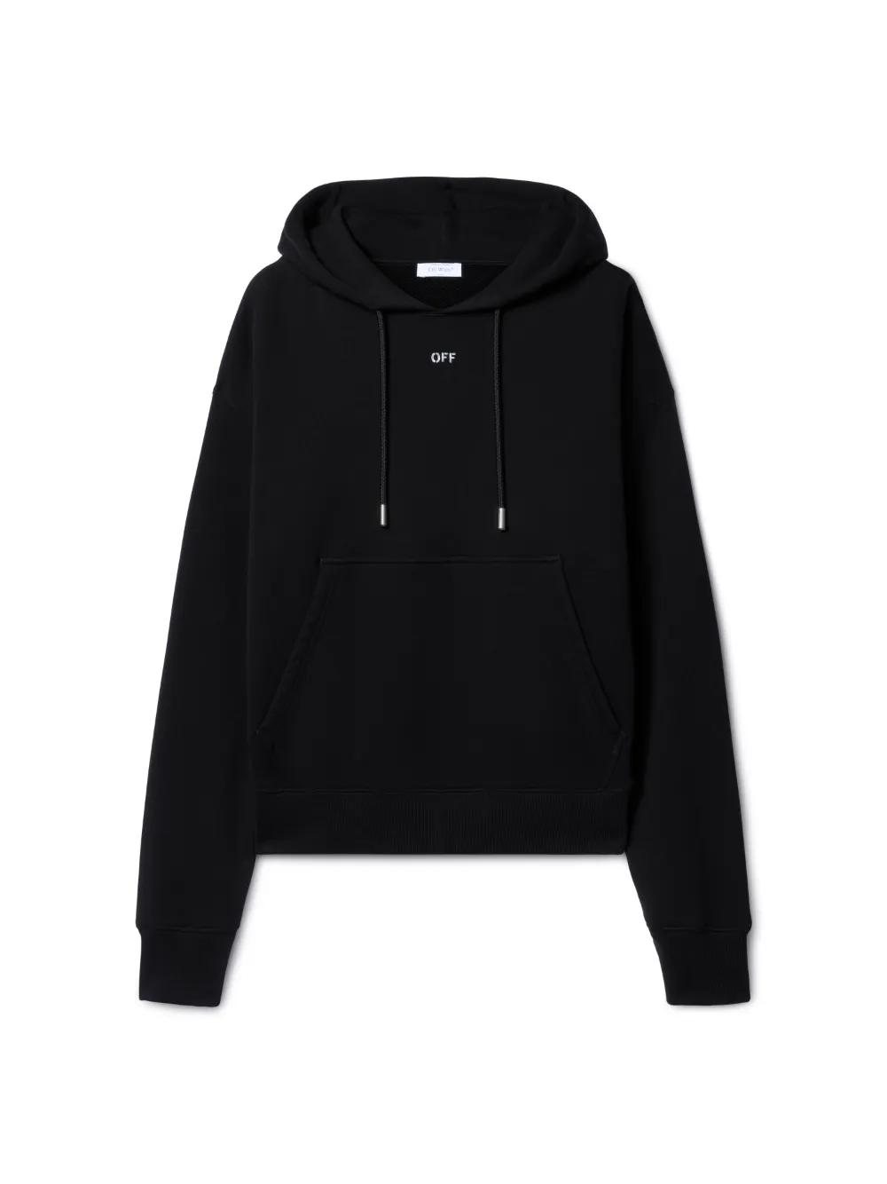 SCHWARZER VIBE HOODIE MIT PFEIL