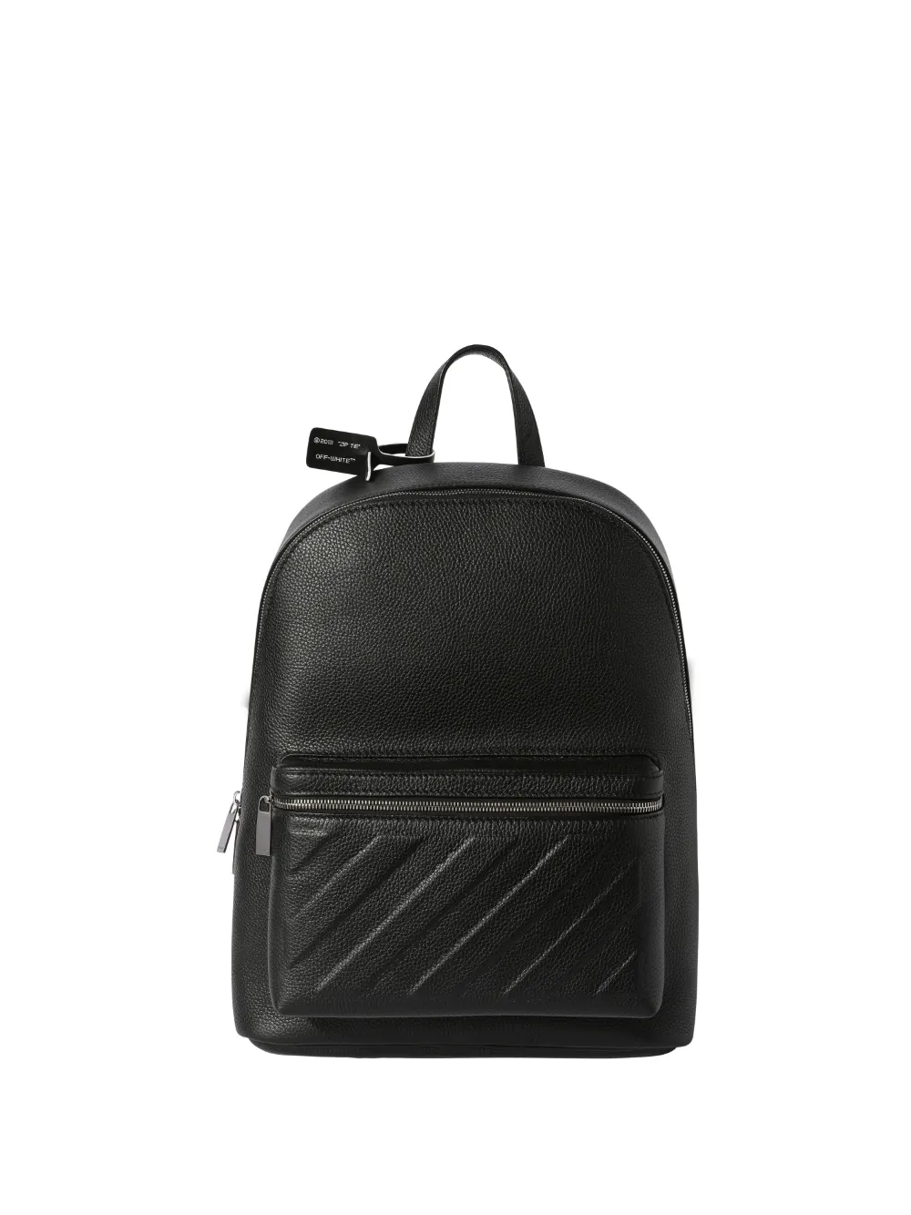 SCHWARZES LEDER DIAG RUCKSACK im Sale Off White Offizielle Website