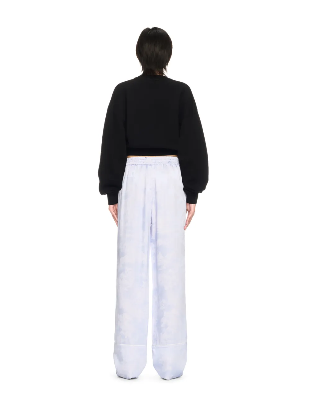 SCHWARZES PFEIL JEWEL CROPPED SWEATSHIRT