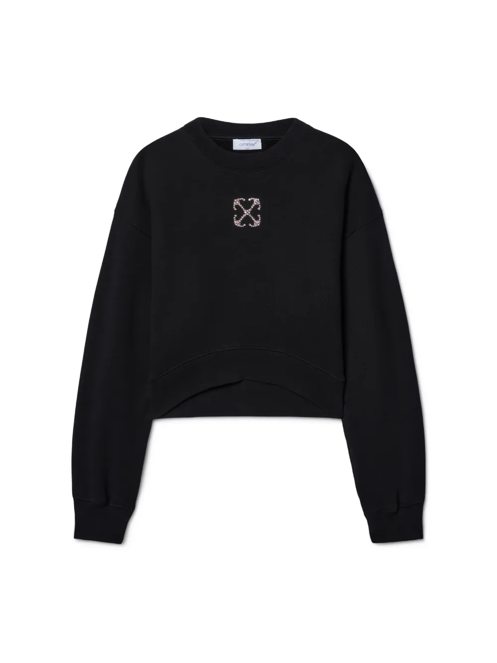 SCHWARZES PFEIL JEWEL CROPPED SWEATSHIRT