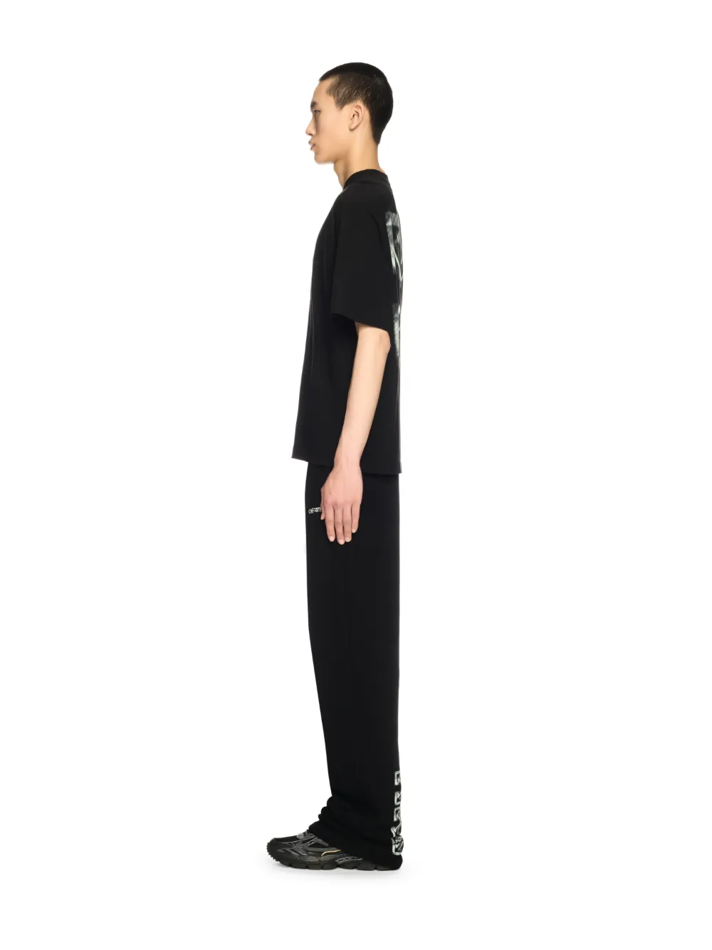 SCHWARZES VIBE PFEIL T-SHIRT