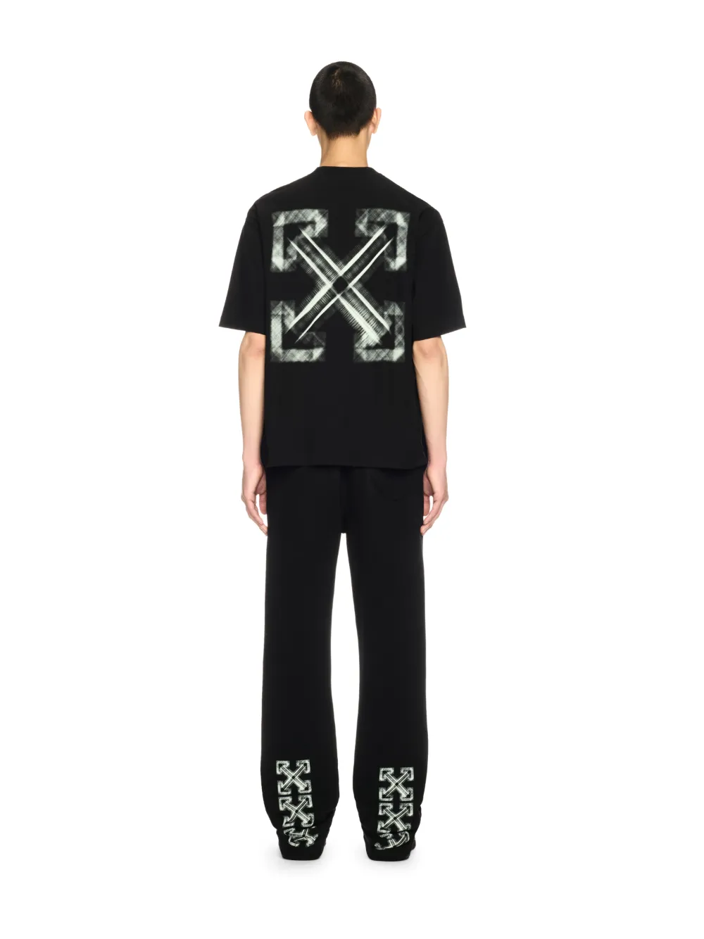 SCHWARZES VIBE PFEIL T-SHIRT