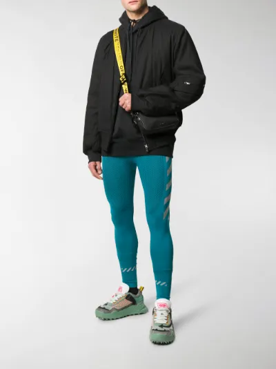 off white running tights