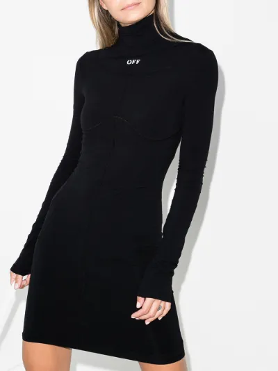 off white mini dress