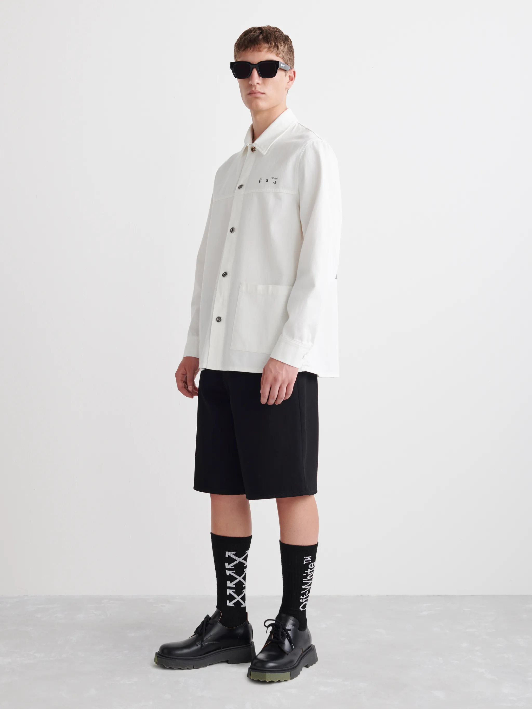 SHORTS DENIM SINGLE ARROW AMPI