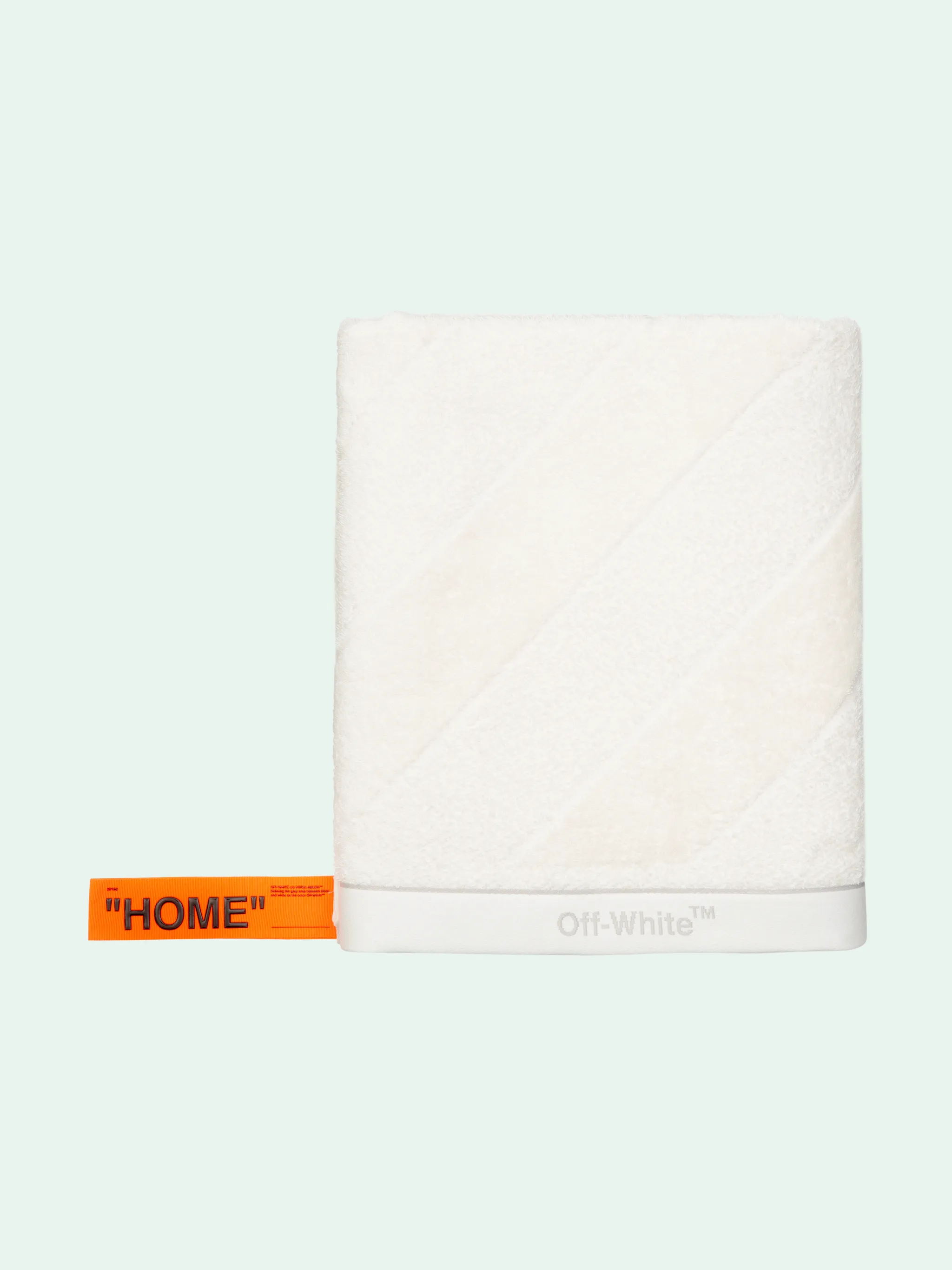 off white towels