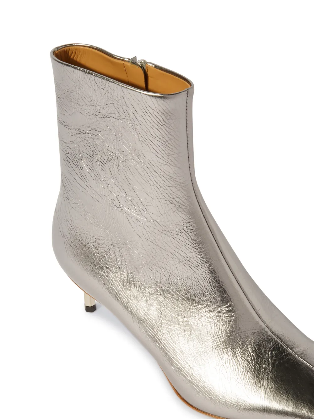 Ladies silver deals ankle boots