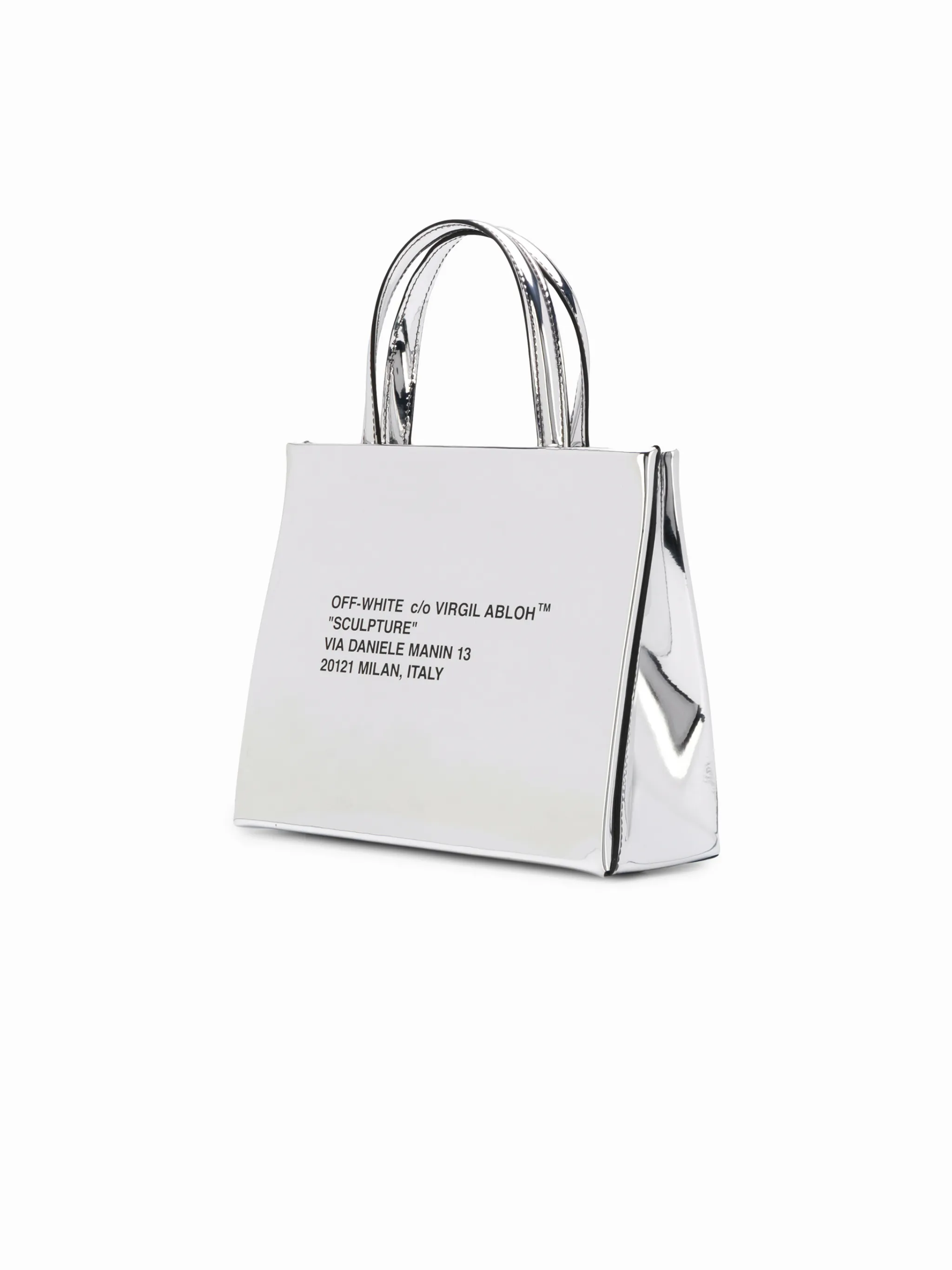 Off-white patent leather on sale wristlet