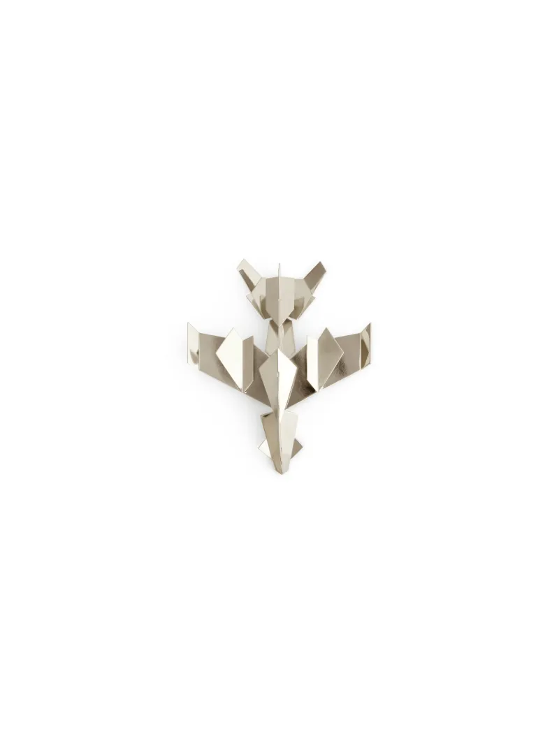 SILVER PAPER PLANE EARRINGS