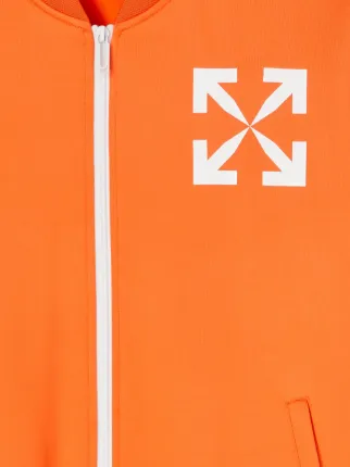 SINGLE ARROW SLIM TRACKTOP in orange | Off-White™ Official GB