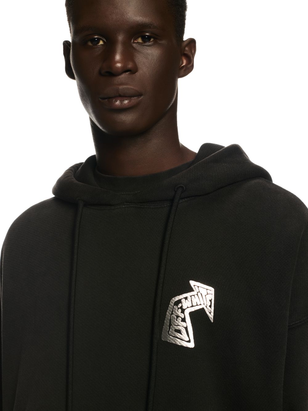 SKATE BLACK ARROW HOODIE in black Off White Official US