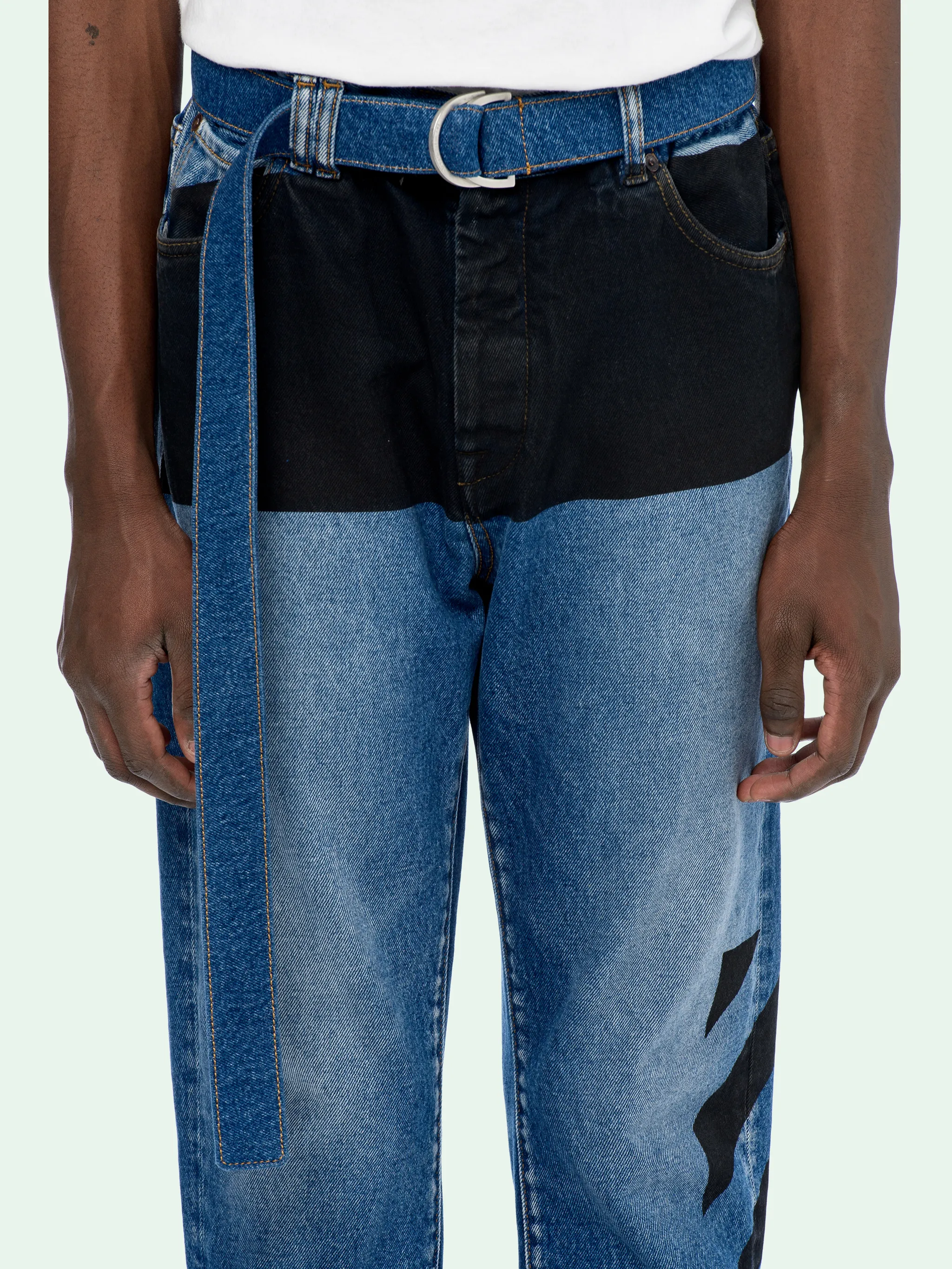 SLIM LOW CROTCH JEANS