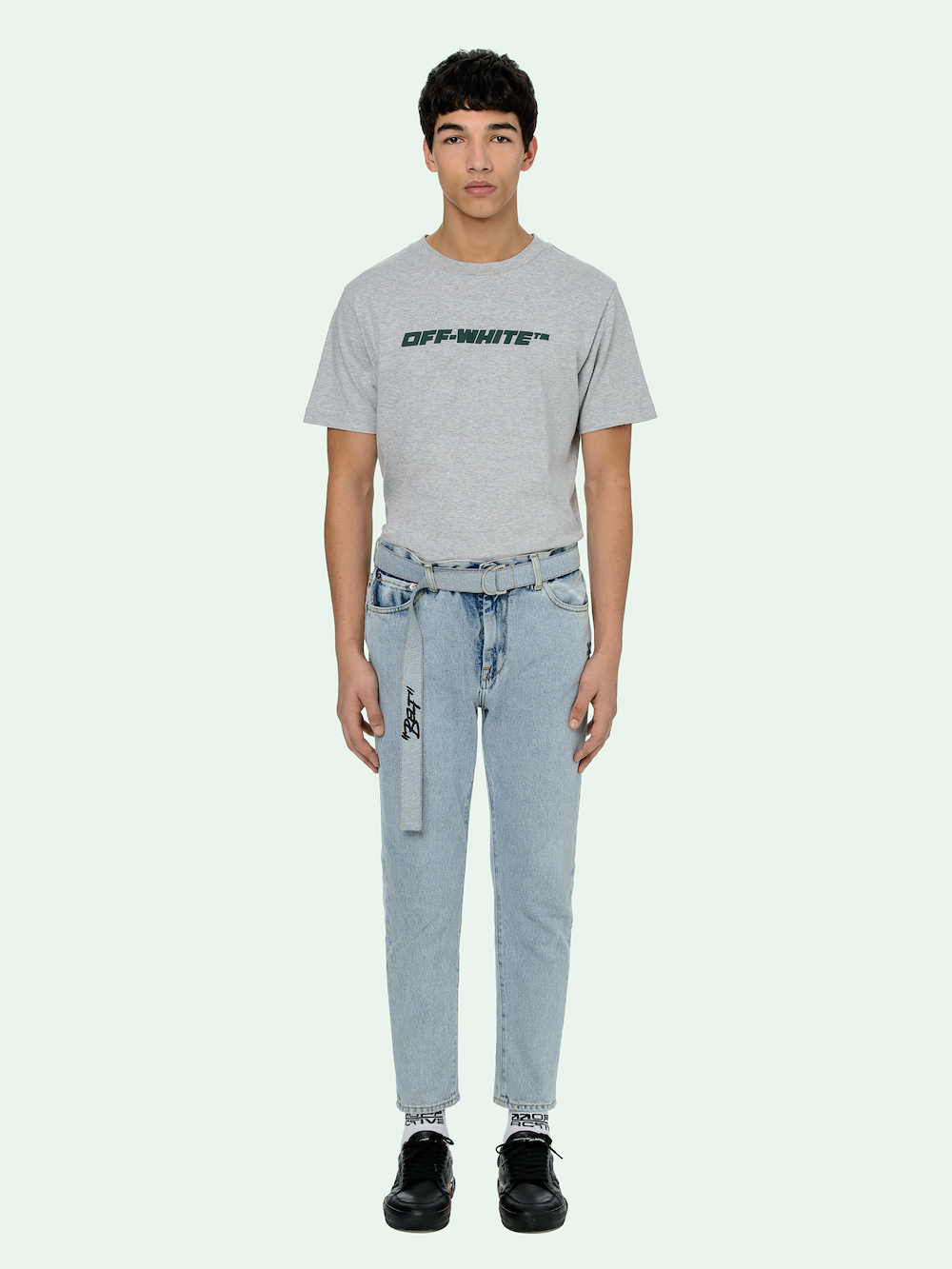 SLIM LOW CROTCH JEANS primary image
