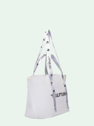 SMALL COMMERCIAL TOTE BAG in white | Off-White™ Official US
