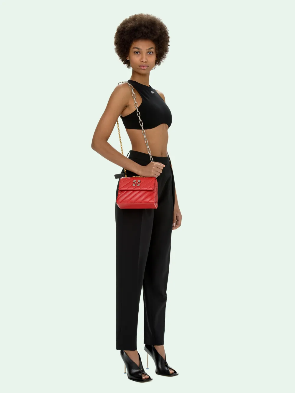 white over the shoulder bag