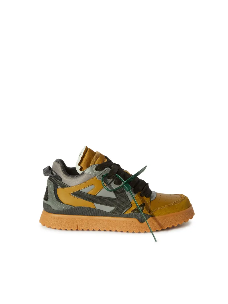 Sneakers medie con suola effetto spugna