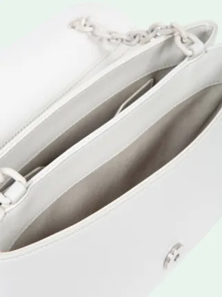 off white medium binder clip bolsa