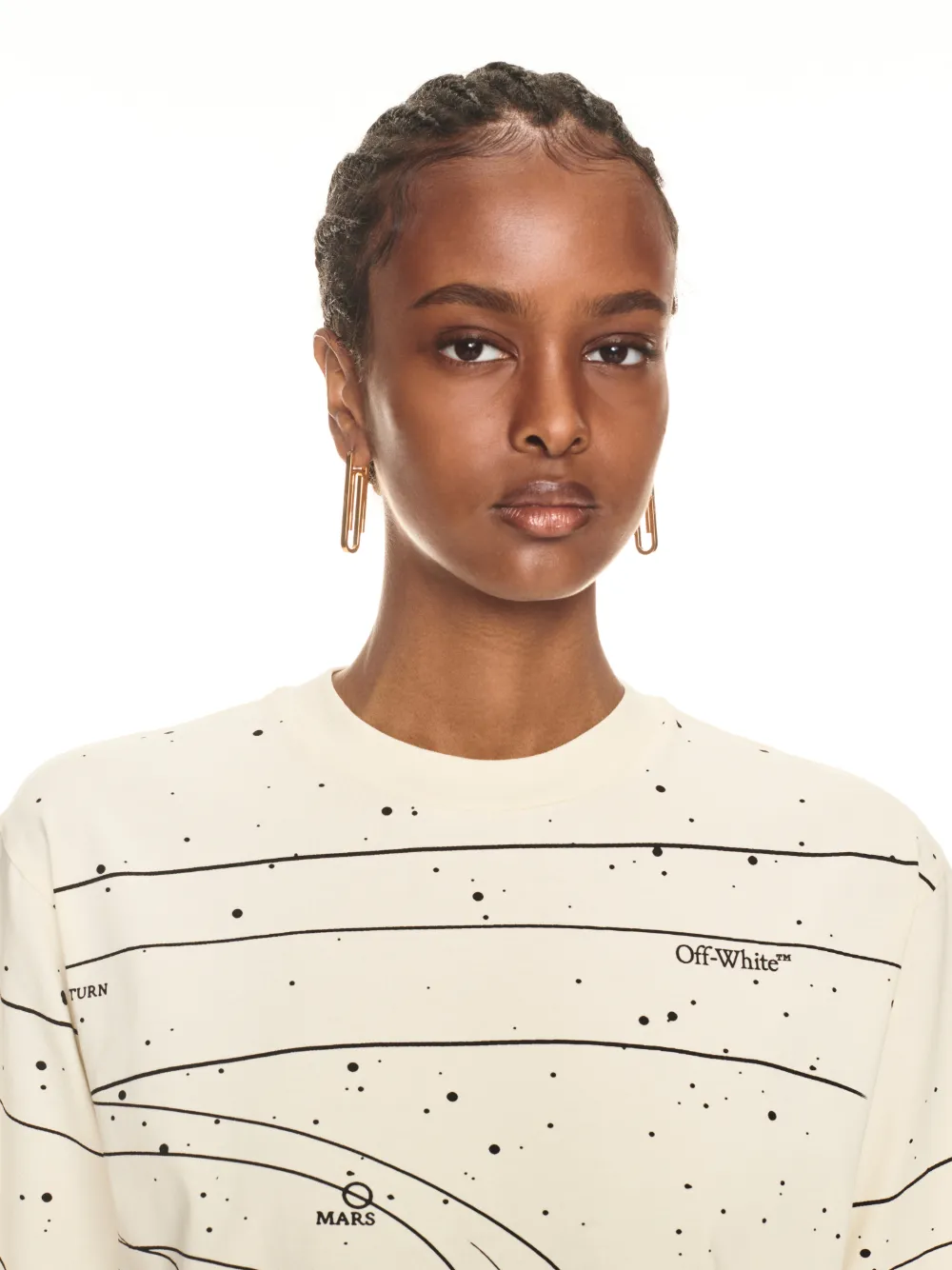 SOLAR SYSTEM BASIC TEE in white | Off-White™ Official US