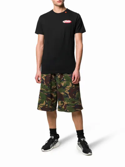 off white split logo tee