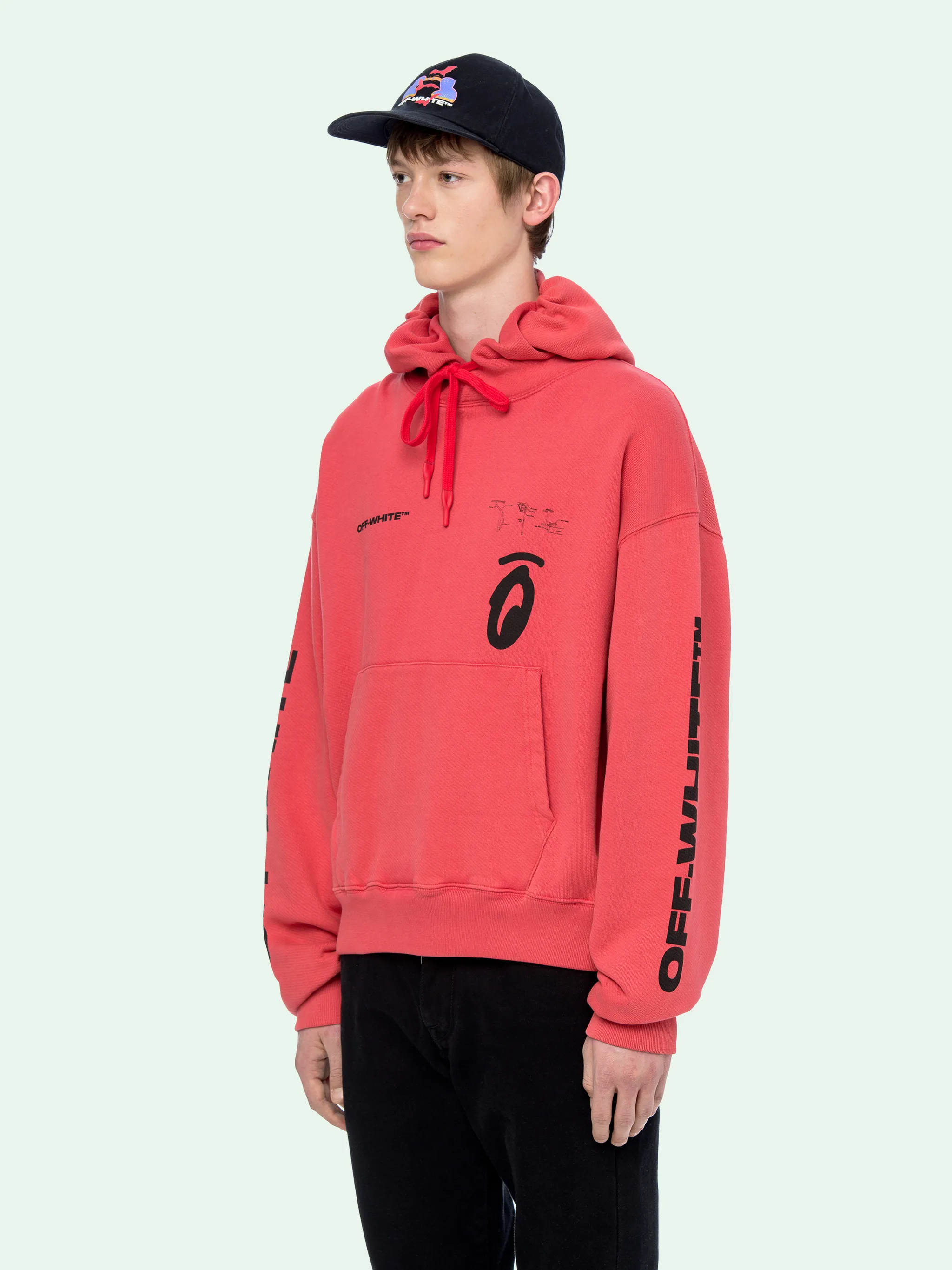 off white splitted arrow