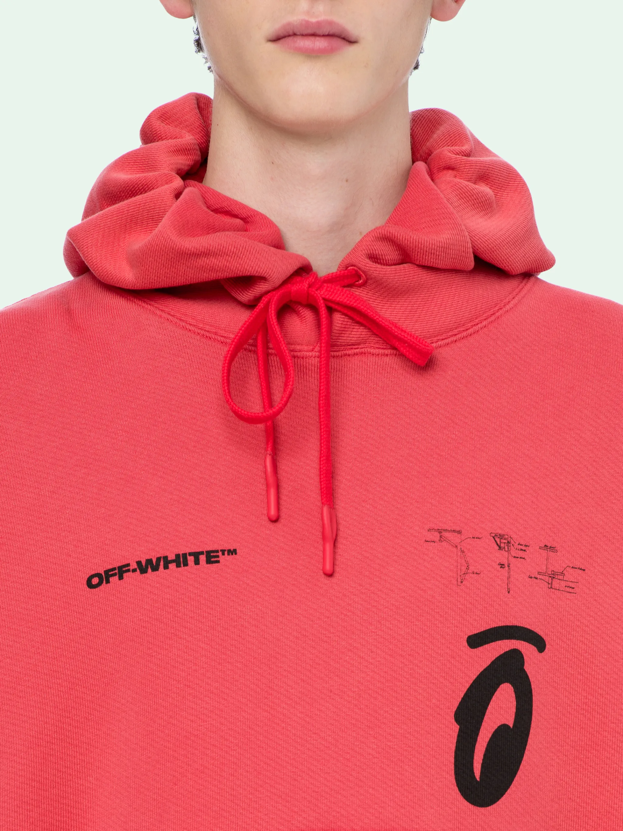 off white splitted arrow