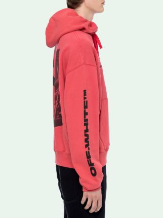 Splitted arrows over store hoodie