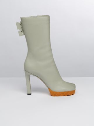 Off white best sale ankle boots