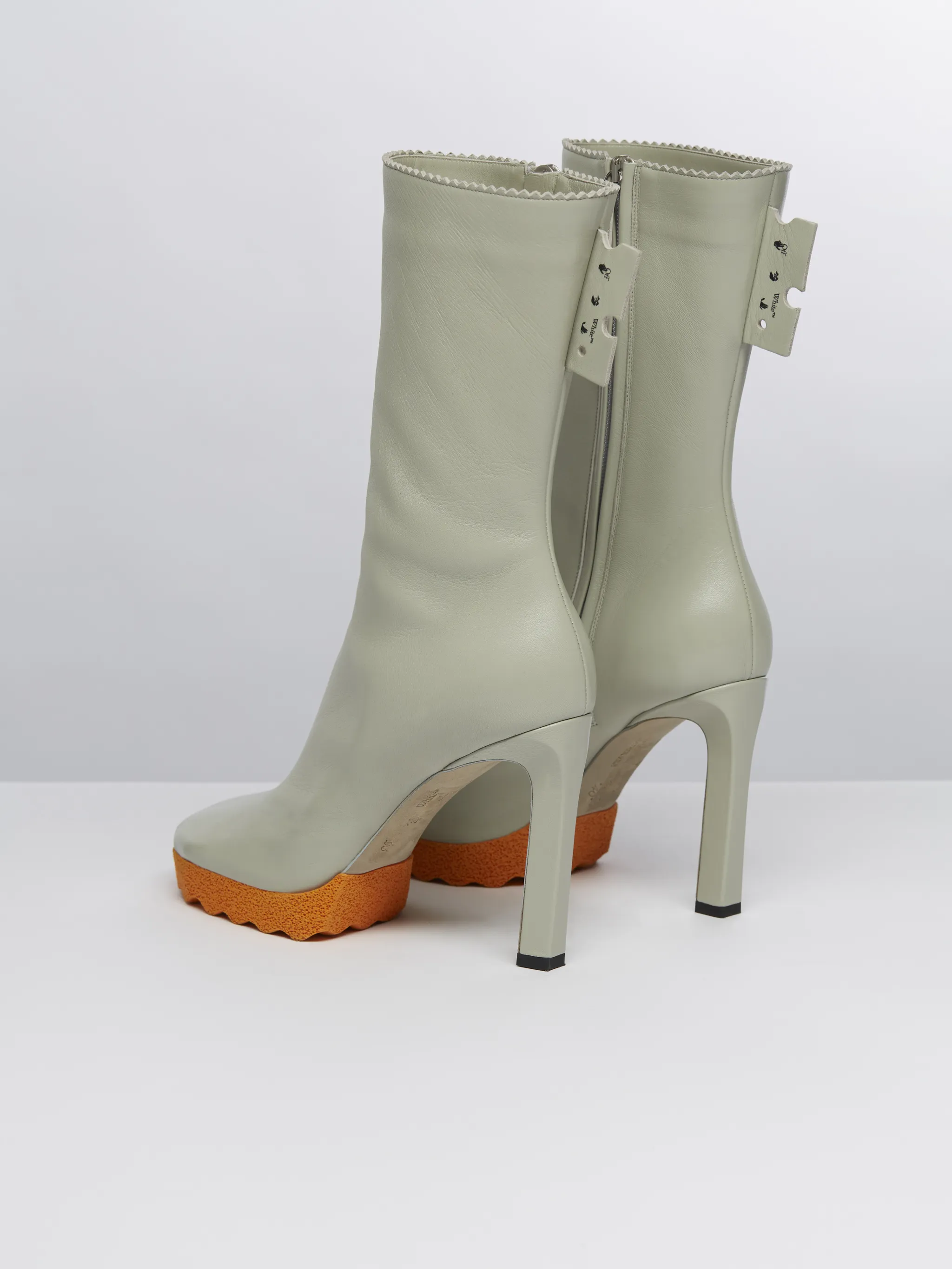 off white short boots