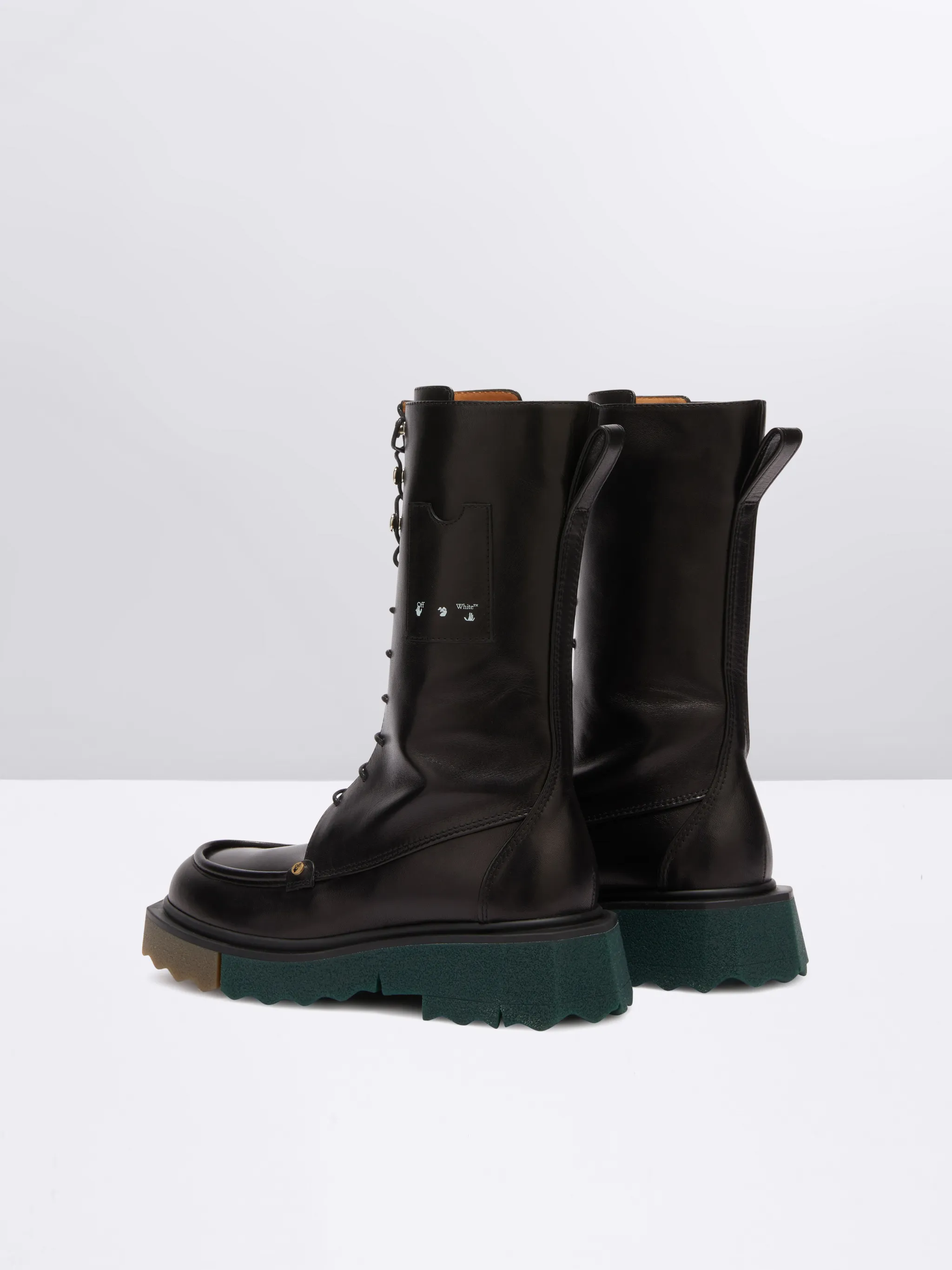 off white combat boots