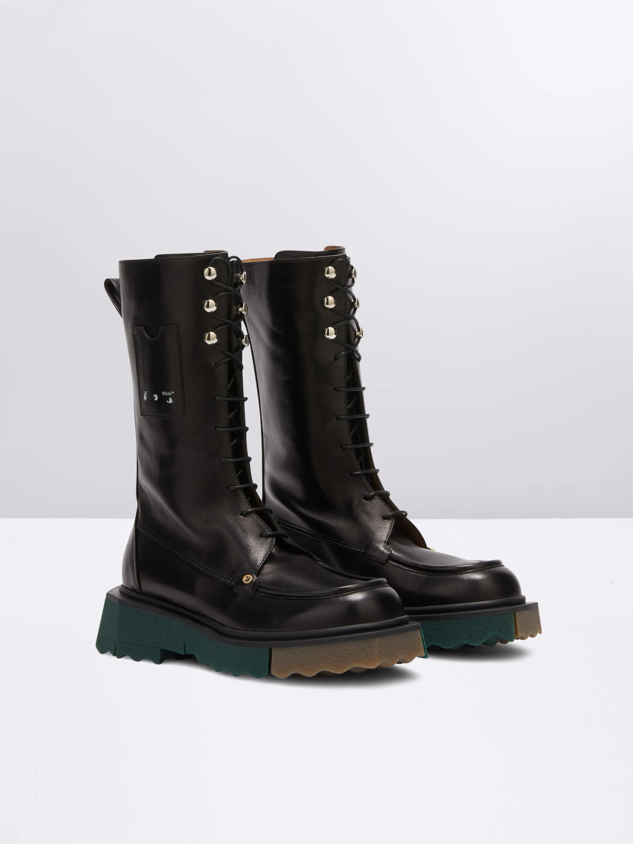 off white combat boots