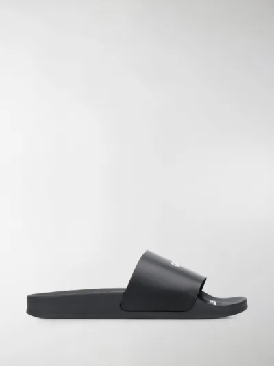 off white stamp logo slides