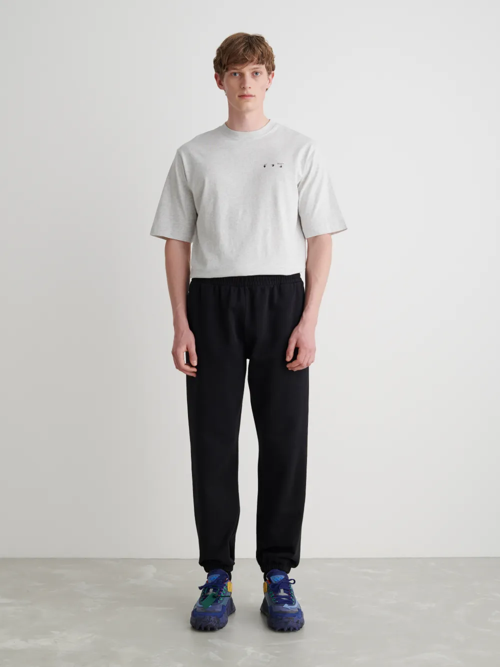 Outlet Off-White Marker Diagonals Sweatshorts