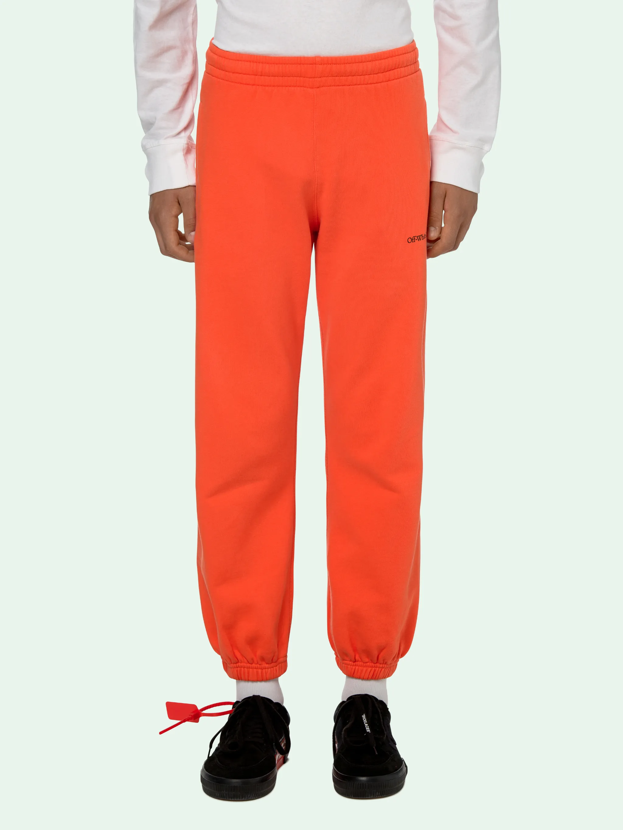 orange sweatpants