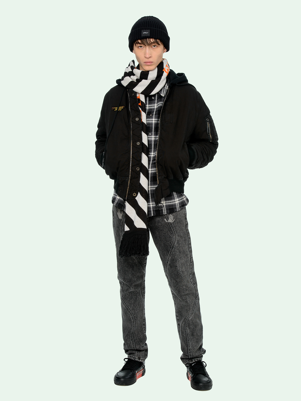 STENCIL VINTAGE BOMBER primary image