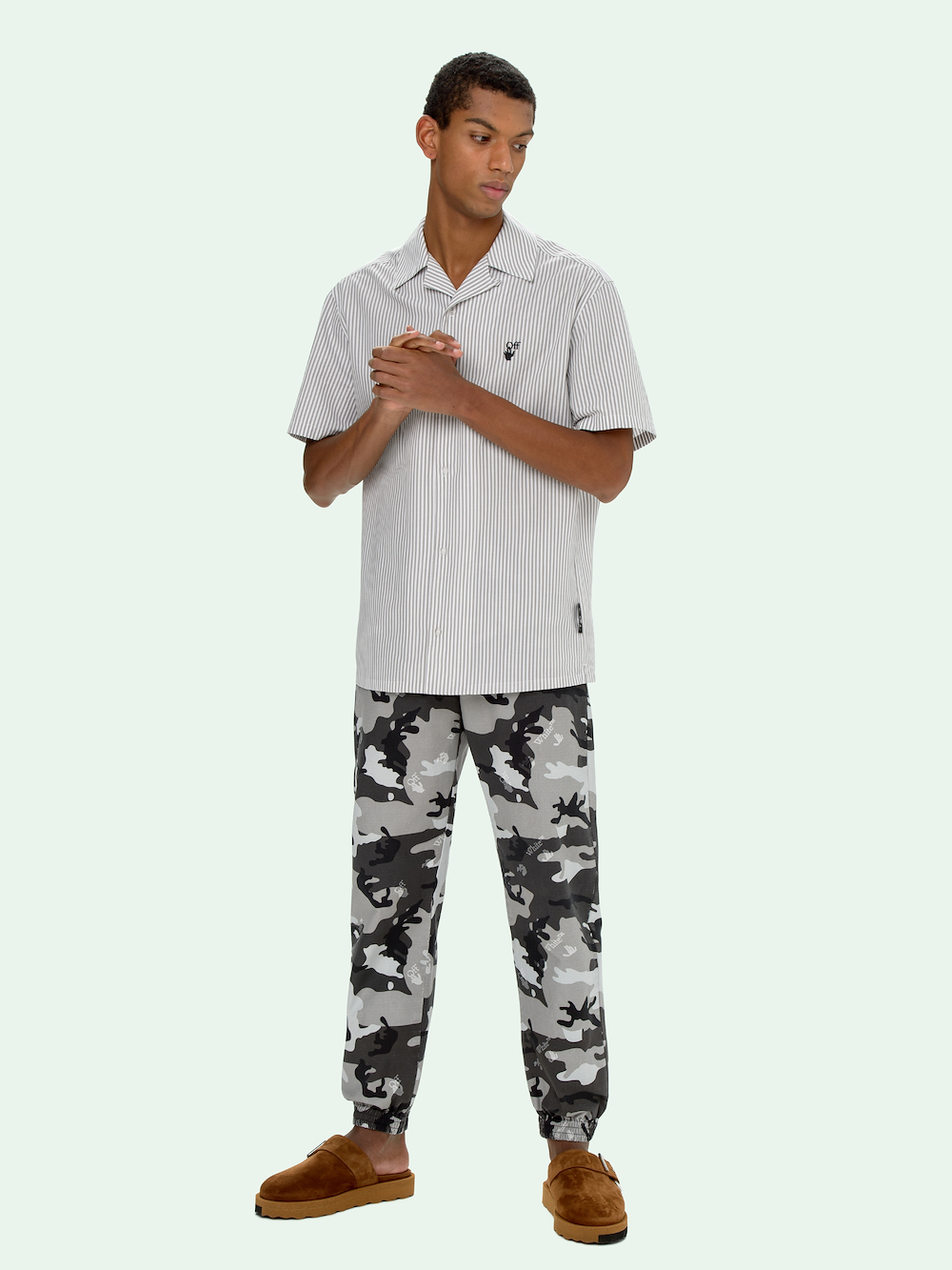black roll neck outfit mens