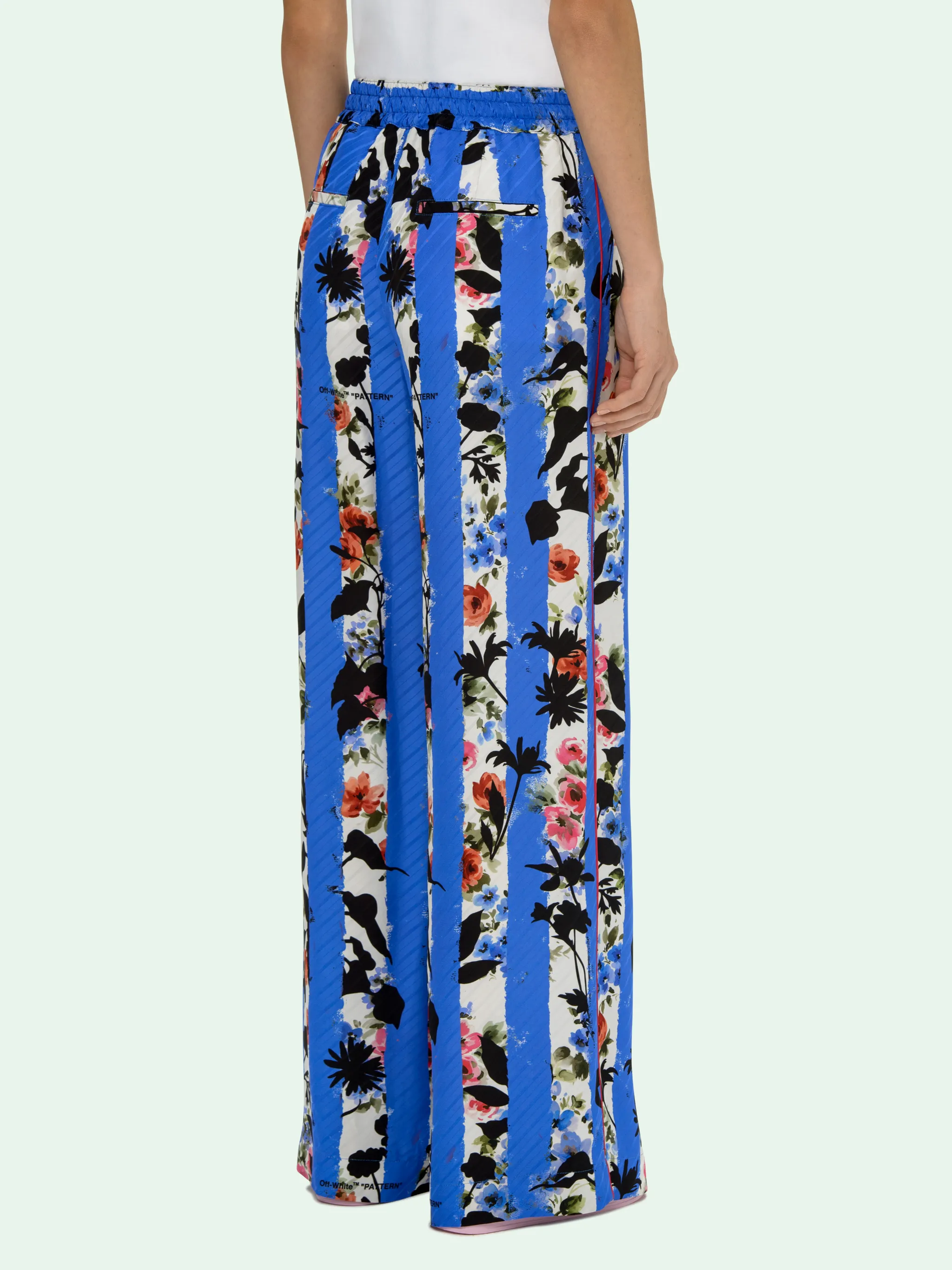 off white striped pants