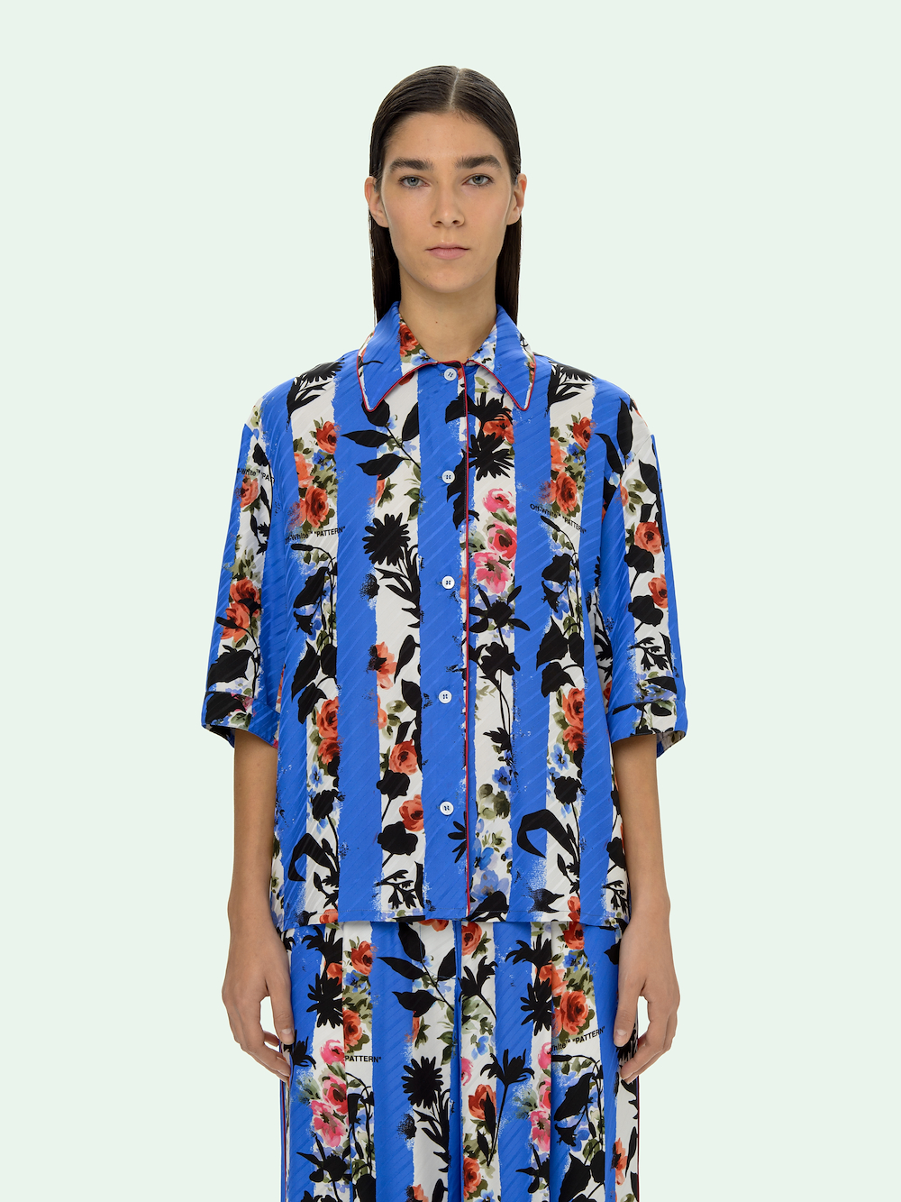 STRIPES BOWLING SHIRT secondary image