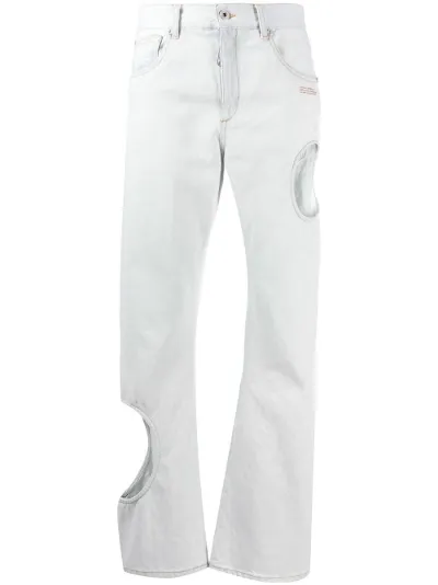 off white boyfriend jeans