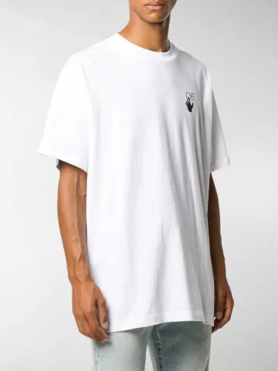 maglia maniche corte off white